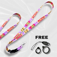 HP Lanyard TALI Aesthetic Fullprint Patternhp