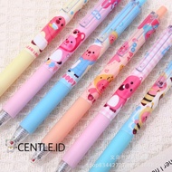 4/ 8/ 12PCS STANDARD LOOPY PRINT PENS PC-2034 CUTE PENS SCHOOL STATIONERY OFFICE SUPPLIES