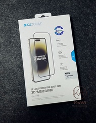Miếng Dán Màn Hình Kính Cường Lực KUZOOM 3D Dành Cho iPhone 15 PRO MAX / iPhone 15 PRO / iPhone 15 P