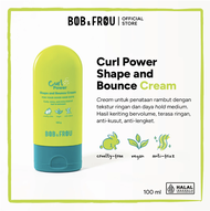 Bob & Frou Curl Power Shape and Bounce Cream - 100 gram