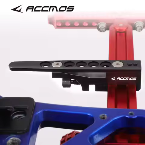 Archery Bow Sight Mount Clicker Extender Aluminum Alloy Clicker Base Holder for Recurve Bow Sights B