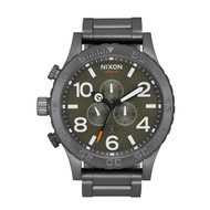 Nixon (นิกสัน) Nixon 51-30 CHRONO ALL GUNMETAL รุ่น NXA0832947_00 นาฬิกายอดนิยมสัญชาติอเมริกัน  พร้อมฟังก์ชั่นการใช้งานครบครันและดีไซน์ที่สวยทันสมัย