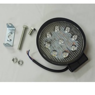 BUS WORKING LAMP WHITE LED SPORTLIGHT ROUND 27W