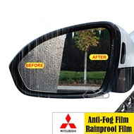 Mitsubishi Anti Fog Car Rearview Mirror Film Car Side Rear Mirror Waterproof Rainproof Film Anti Glare Car Window Sticker For Outlander ASX PHEV PHEV EV