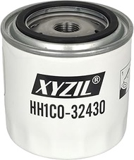XYZIL Oil Filter HH1C0-32430 1C020-32430 for Kubota SSV65 SSV75 SVL75 SVL90 SVL95-2S KX080-3 KX080-4