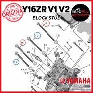 [100% ORI] Y16ZR V1 V2 BLOCK STUD SHAFT BLOCK TIANG BOLT BOLT FLANGE  90105–088J0 ORIGINAL YAMAHA