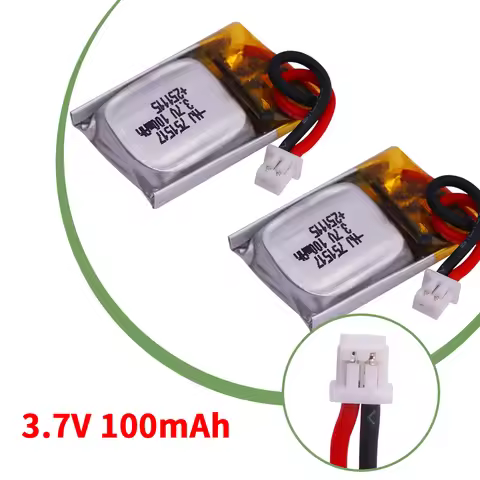 3.7V 100mah Lipo Battery FQ777-124 for Hubsan Q4 H111 for Wltoys V272 V282 V292 Rc Quadcopter Drone 