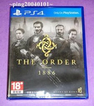 ☆小瓶子玩具坊☆PS4全新未拆封原裝片--The Order 1886 中文版