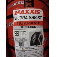 Luar 120 70-14 Maxxis Victra S98 Tubless 120 70 14 Tl