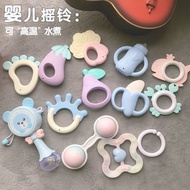 ((New) Teether Baby Baby Newborn Early Education Soothing Toy Educational--Month Grip Full Month Gif