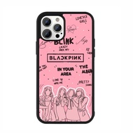 Custom Hybrid Casing iphone 16 15 14 13 12 11 XR PLUS MINI 17 AIR 17Pro Max Pro Max - Blackpink sign