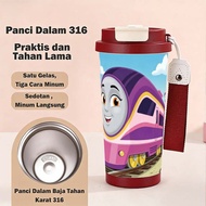 Portable Thomas Katerina premium drinking tumbler 500ml cold resistant 24 hours stainless steel bott