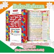Al Quran Hafazan 8 Blocks Of Junior Latin Words A5 - Al Qosbah/Quran Memorizing Tahfiz tahfidz Junior Size A5/Quran Memorizing Translation/Al-Quran Memorizing Children's Words/Quran Translation And tajwid - Al Qosbah