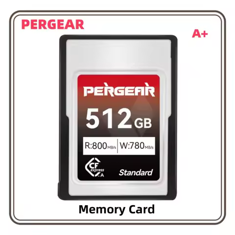 Pergear 512GB CFexpress Type A Memory Card Up to 800MB/s Read Speed 780MB/s Write Speed for 4K 120P 