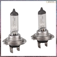 [L E U R] 2x Car Front Head Light Headlight H7 Bulb Light Lamp 12V 55W