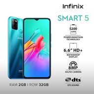 INFINIX SMART 5 RAM 3/64GB 2/32GB GARANSI RESMI-SECOND