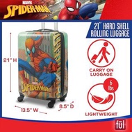 免費送貨，美國 SpiderMan 21" 兒童硬身行李箱