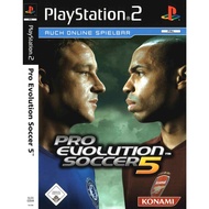 แผ่นเกมส์ PES 5 Pro Evolution Soccer 5 PS2 Playstation 2 คุณภาพสูง ราคาถูก