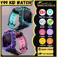 Y99 4G Kids Smart Watch GPS Dual Cameras Touch Screen Video Call Waterproof Kids Watches Smart Watch