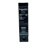 เบรกเกอร์กันดูด 1P 50A 240V 6KA