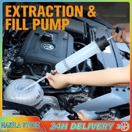 200cc Oil Fluid Extractor & Filling Syringe Bottle Transfer Hand Pump Automotive Fluid Extraction