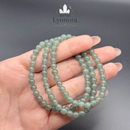 Icy Blue Water Jade Bracelet natural Type A