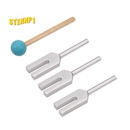 4Pcs/Set Aluminum Alloy Angel Crystal Tuning Fork 4096Hz/4160Hz/4225Hz Energy Tuning Fork