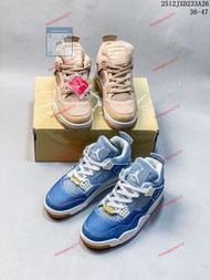 Nike Air Jordan 4 Retro 耐克 邁克爾喬丹AJ4代中幫復古休閑運動文化籃球鞋 Size_36-47