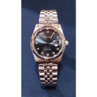 Balmer 30mm Datejust Ladies Quartz Watch 8172L SS-46S