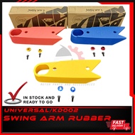 KING DRAG UNIVERSAL KD002 SWING ARM RUBBER Motorcycle Accessories GETAH KING DRAG NEW MODEL Blue Yel