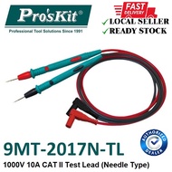 Pro'sKit 9MT-2017N-TL Meter Test Probe - CAT II 1,000V 10A