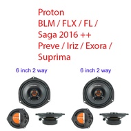PROTON Adivox Car Speaker Plug N Play Speaker Saga BLM FL FLX , Iriz , Exora , Preve , Suprima (4 pc