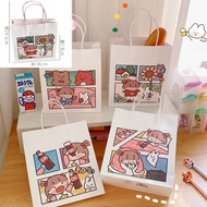 Qile-Physical Store (p64) 35 Styles 150lbs Kraft Paper Tote Bag/Gift Storage Packaging/Super Thick W