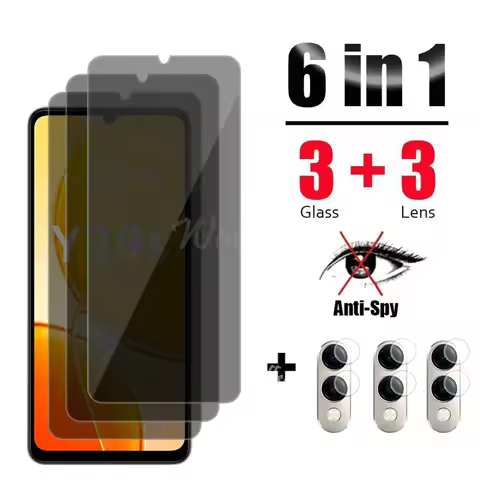 Anti Spy Screen Protector For VIVO Y29S Glass VIVO Y29S 5G Glass Privacy Peep Film VIVO Y29S Tempere