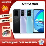 OPPO A56 5G Smartphone 2023 Original 100% Brand New 8+256GB 6.5" FHD Screen Android 12.0 Cellphone 5000mAh Mobile phone COD