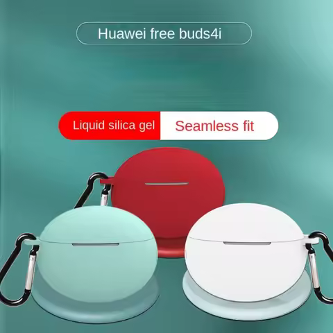 Silicone Protective Case for Huawei Freebuds 4i Earphone Cases Cover for Huawei Freebuds 4 I Free Bu