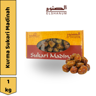 Kurma Sukari Premium 1kg - Kurma Sukari Asli Madinah - Kurma Nabi