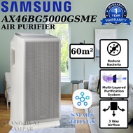 SAMSUNG 3 WAY AIR FLOW 60m² AIR PURIFIER AX46BG5000GSME // 40m² SMART AIR PURIFIER AX32BG3100GBME