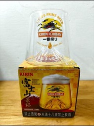全新 富士山景杯 250ml 麒麟 kirin 一番搾 限量 絕版 啤酒杯 威士忌杯 威杯 酒杯 水杯 杯子 杯 富士山 富士山杯