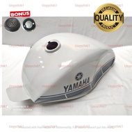 Tangki Cat Motor Vixion Old Custom injeksi Motif Putih Tulang