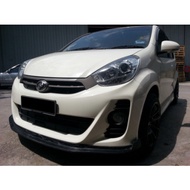 PERODUA MYVI 2012 - 2014 ( LAGI BEST ) FRONT LIP WITH 2K COLOR PAINT