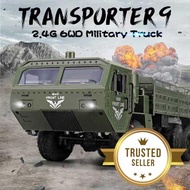 JJRC Q75 RC Military Truck 6WD 2.4GHz Army Truck Off-road Car Gift for Adults