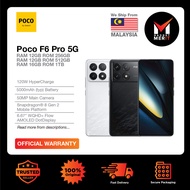 Poco F6 Pro 5G Smartphone | Qualcomm Snapdragon 8 Gen 2 | 6.67" AMOLED Display | Triple Camera 50MP