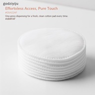 godziyiju 8-Pa Cotton Pad Dispenser Wall-mounted Solution for Space-saving Homes MY