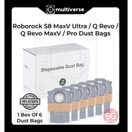 Original Roborock Curv / S8 MaxV Ultra / Q Revo / Q Revo MaxV / Q Revo Pro Dust Bags 100% Authentic 