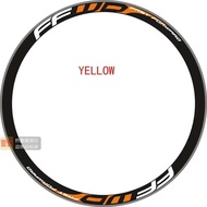 Hot Outdoor Bicycle Sticker FFWD F4 Road Bicycle Wheel Group Stickers Suitable For 38/40 Rims For