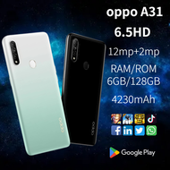 ของแท้ 100% OPPO A31  มือถือใหม่เอี่ยม จอ 6.5 นิ้ว ภาพถ่ายชัดมาก 12 ล้านพิกเซล RAM8/ROM256 ประกัน 1 ป