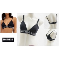 Bonds Wire-Free Women's Bra size 32A to 40B Without Foam Wireless Non-Padded Full Cup Plain Motif Un