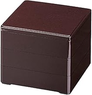 J-kitchens Made in Japan, Heavy Box, 3 Tiers, 5.5 Inches, Color, Shintami, 6.6 x 6.6 x 5.8 inches (1
