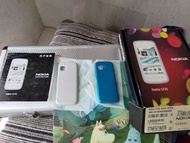 (冇手機  ⚠️No phone）Nokia 5230 phone cases and box  兩個全新殼連說明書及盒